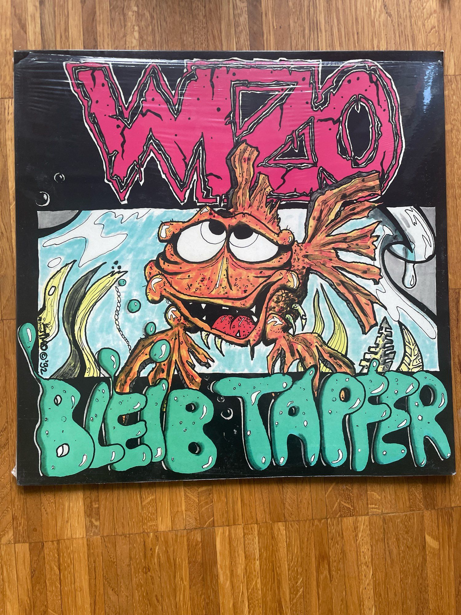 LP Cover Wizo - Bleib tapfer