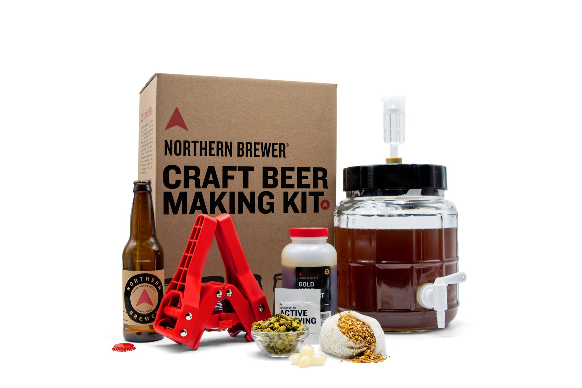 Image of a craft beer making kit