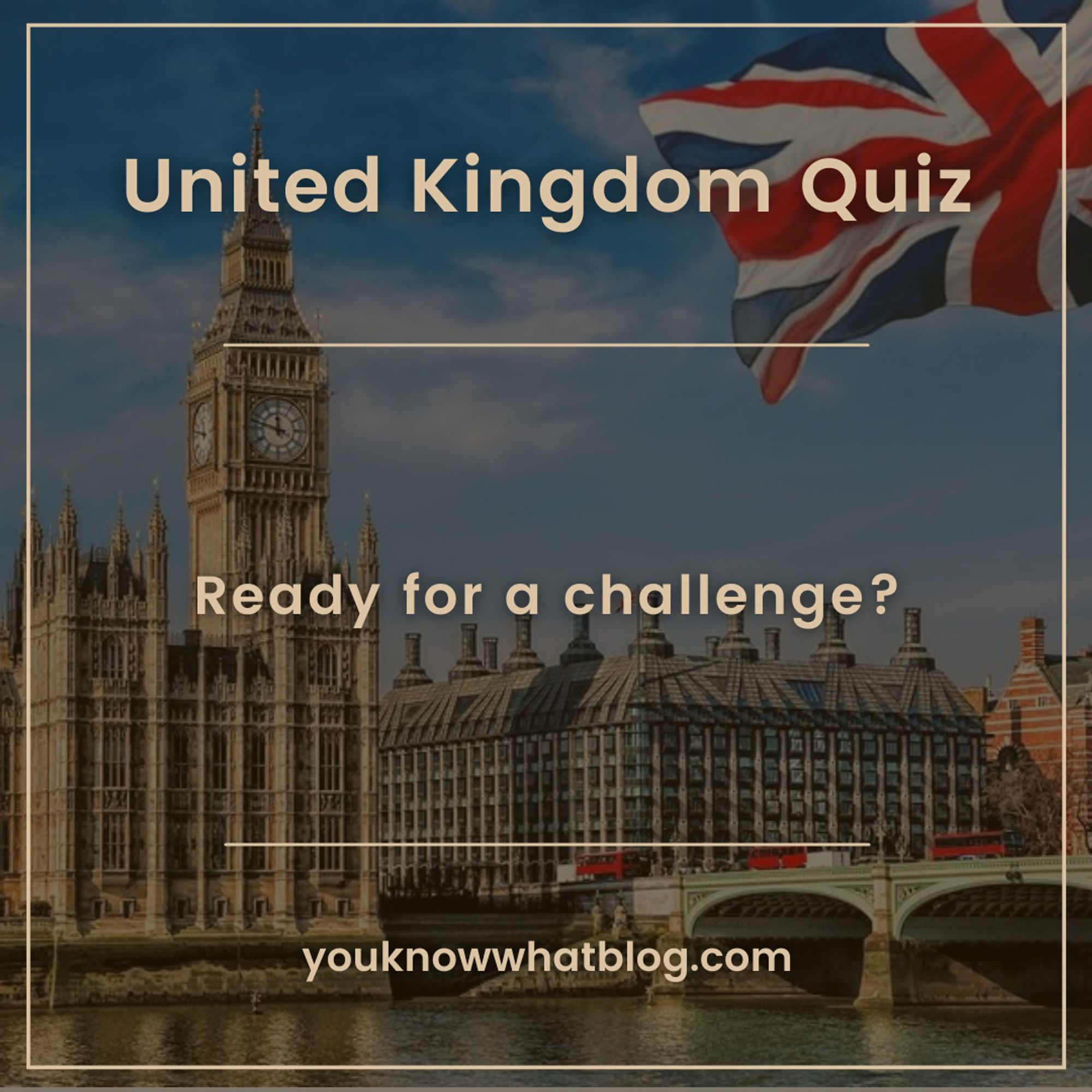 United Kingdom Quiz promotion post by youknnowwhatblog