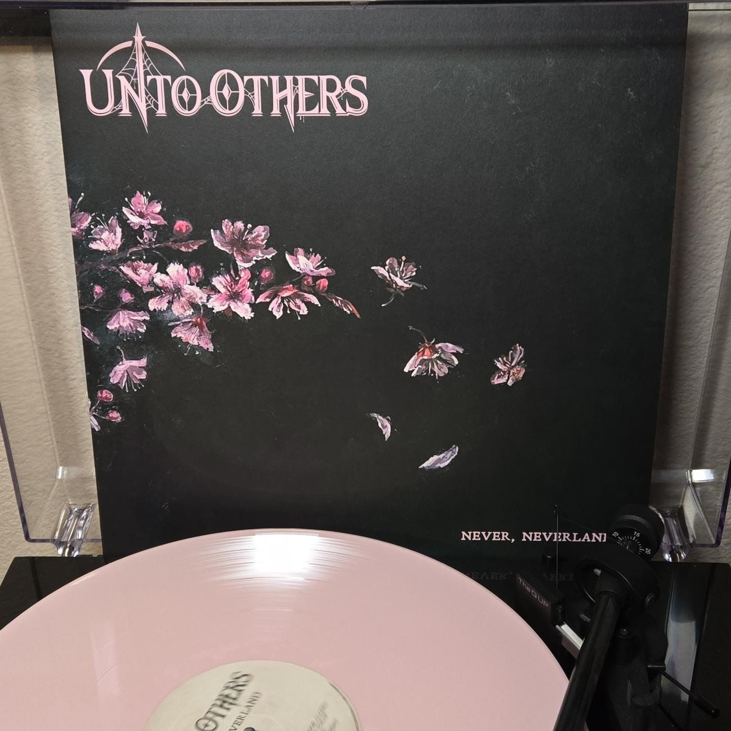 #nowspinning Unto Others - Never, Neverland on pink vinyl.