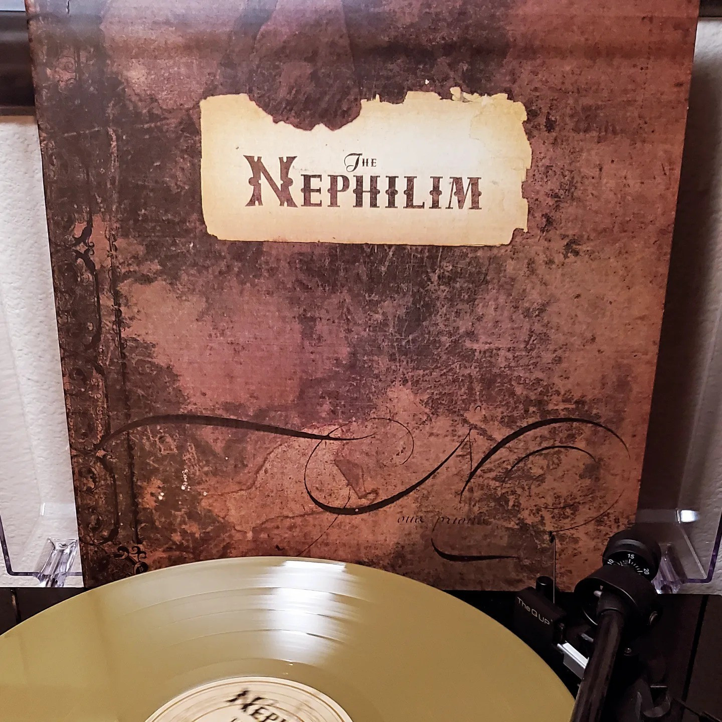 #nowspinning Fields of the Nephilim - The Nephilim on gold vinyl