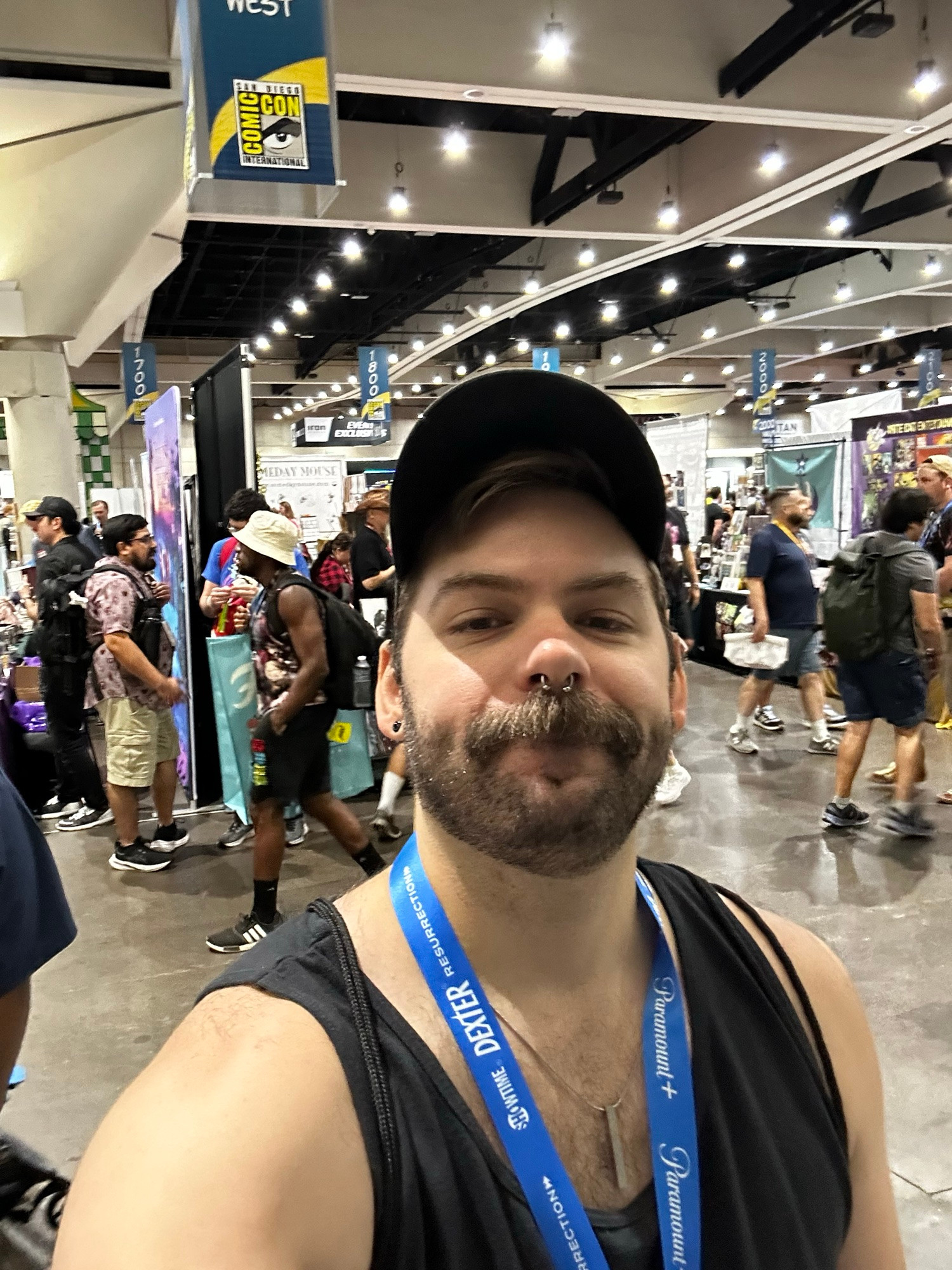 Selfie of me at Comic Con 2025. 