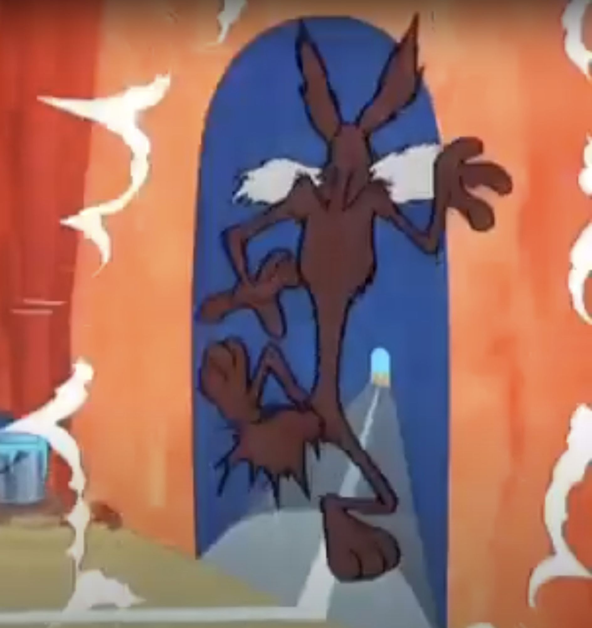 Artist's representation of American Conservatives running straight into the bait

It's just Wile E Coyote splatting into the faux tunnel painted on the wall