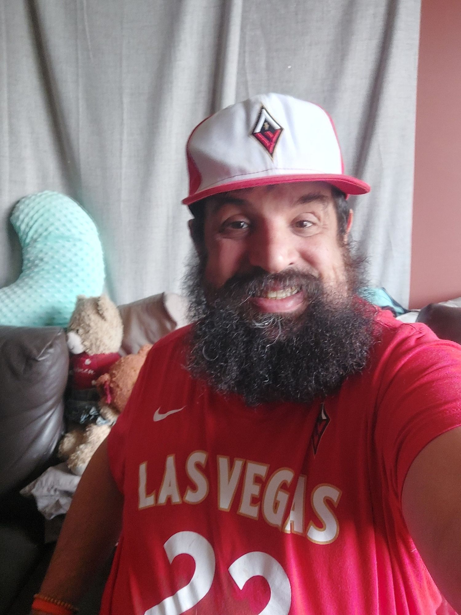 Me in my A'Ja Wilson Las Vegas Aces shirsey.