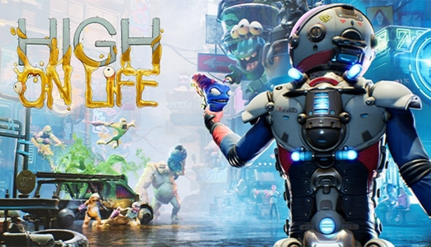 High On Life game cover art.