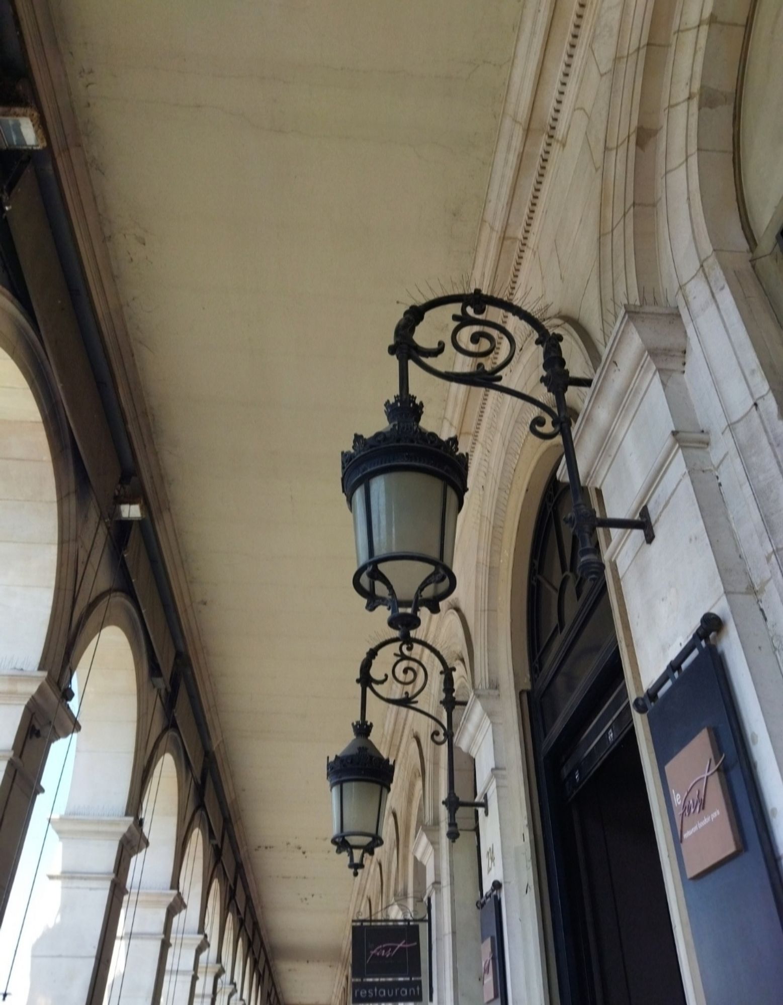 Arcades rue de Rivoli 
Paris