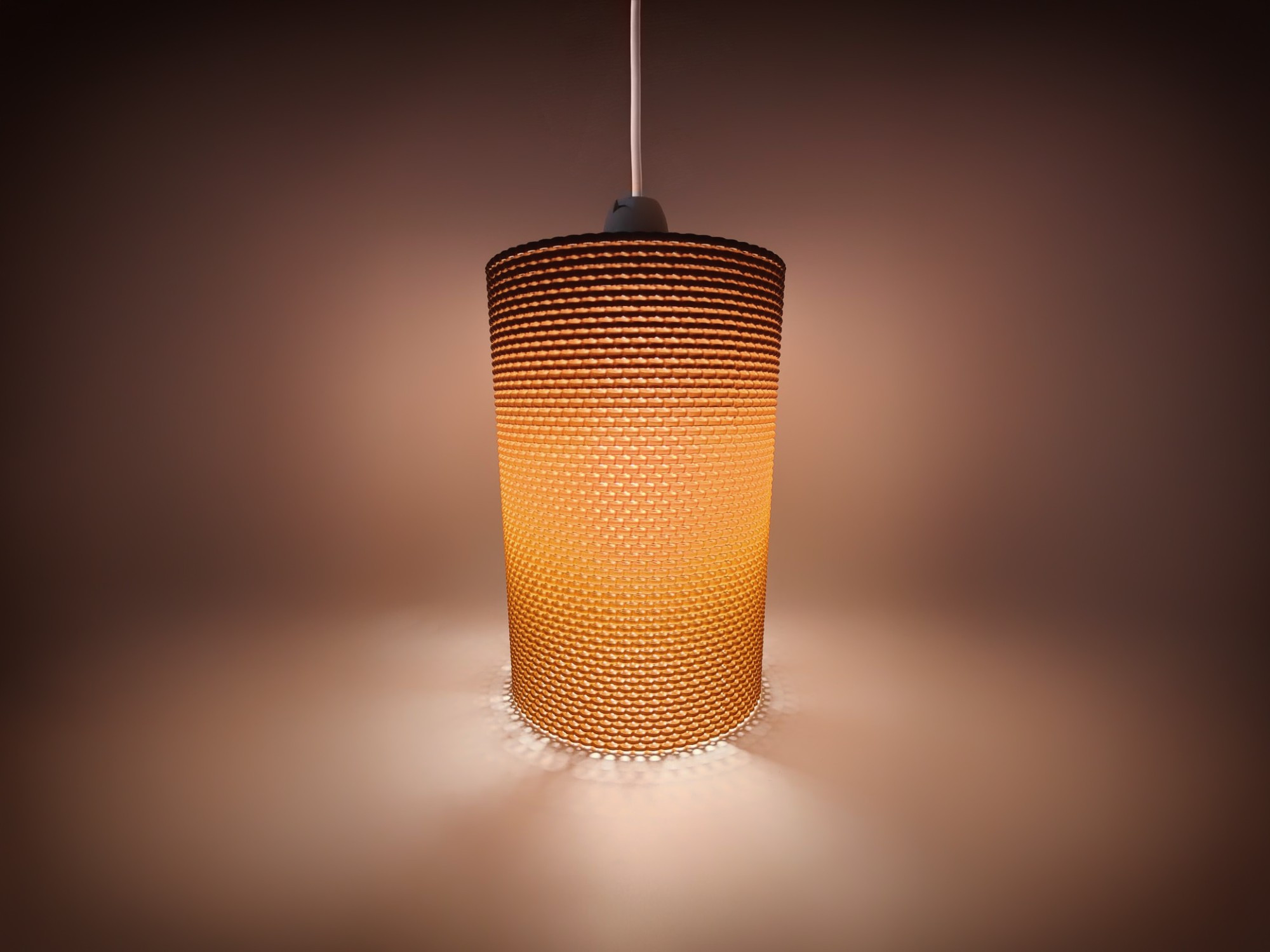 Mesh lampshade 