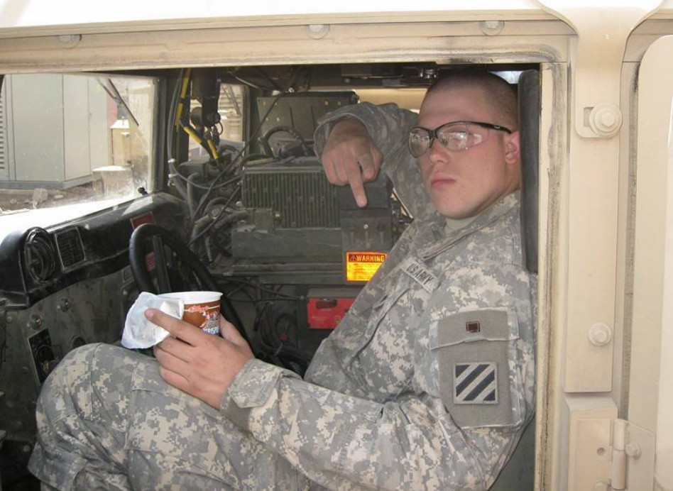 Elijah Charles Nester in US Army uniform