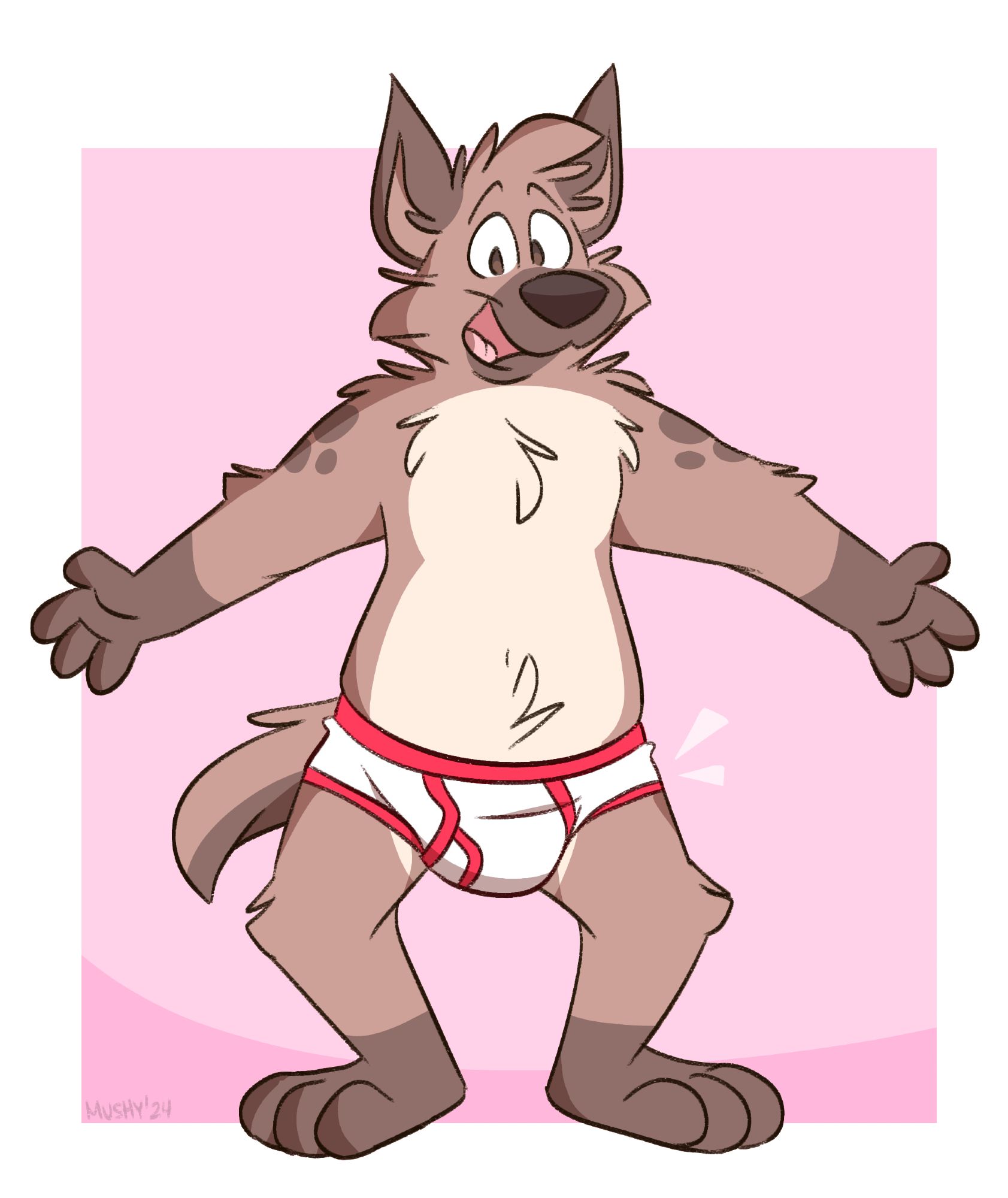 Mushy in UNDERWEAR