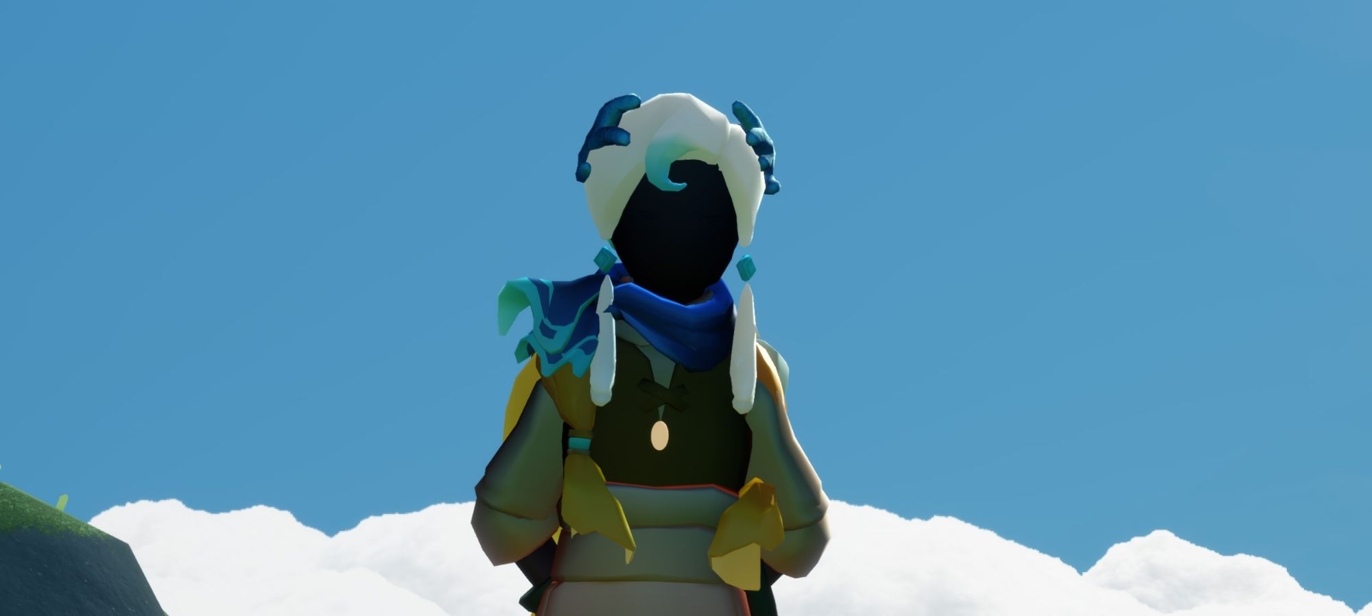 a screenshot of a player from Sky Children of the Light game.