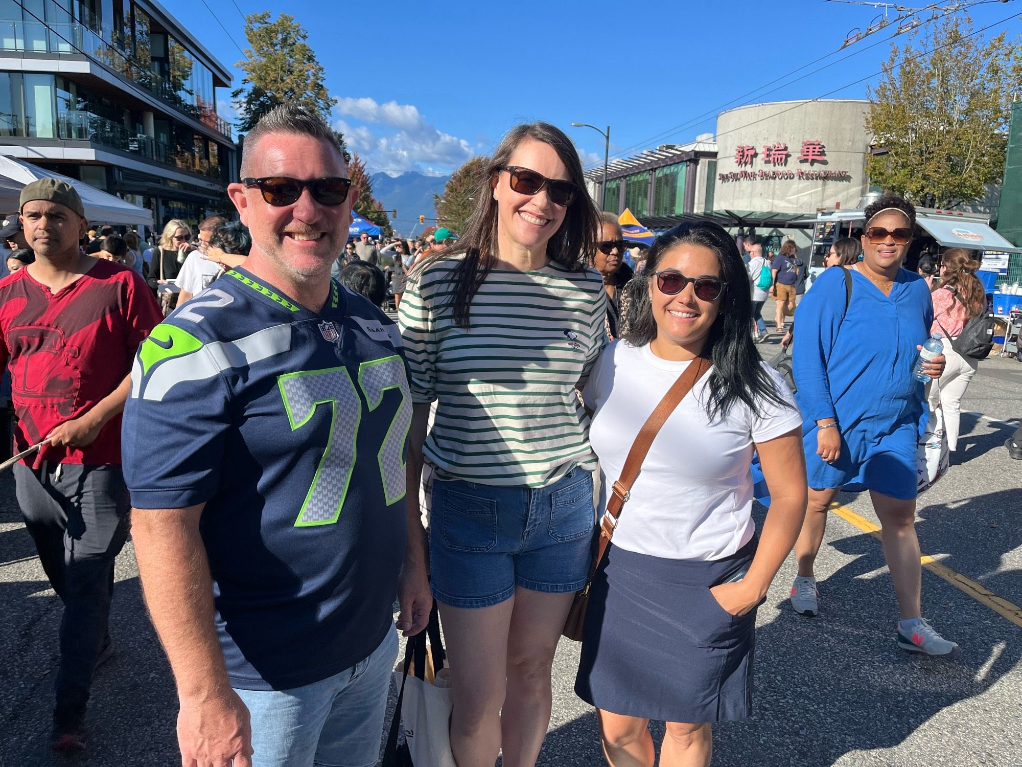 With Park Board Commissioner Scott Jensen and School Board Chair Victoria Jung