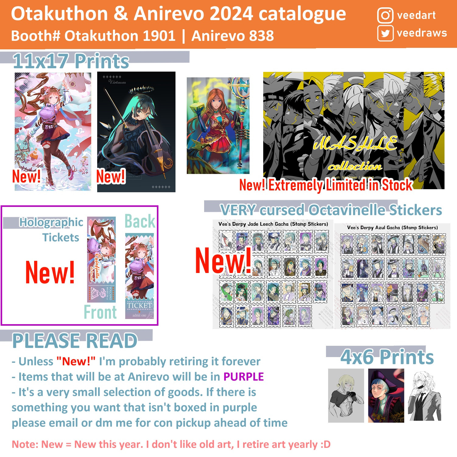 Otakuthon fanexpo canada artist alley anime revolution twst arknights mashle