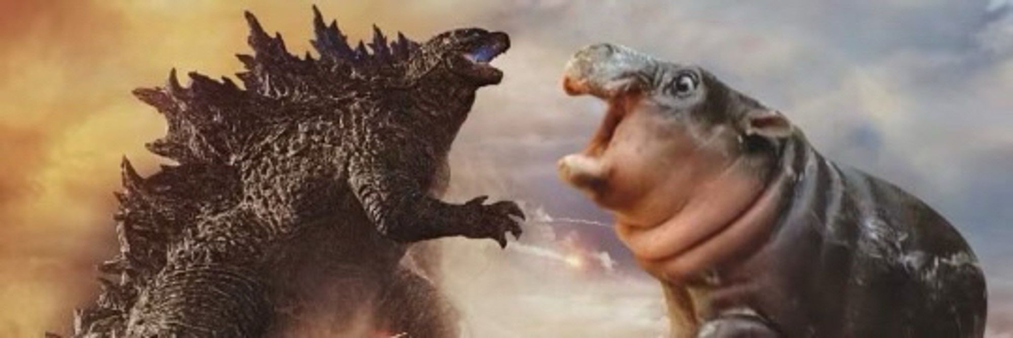 Godzilla v MOO DENG