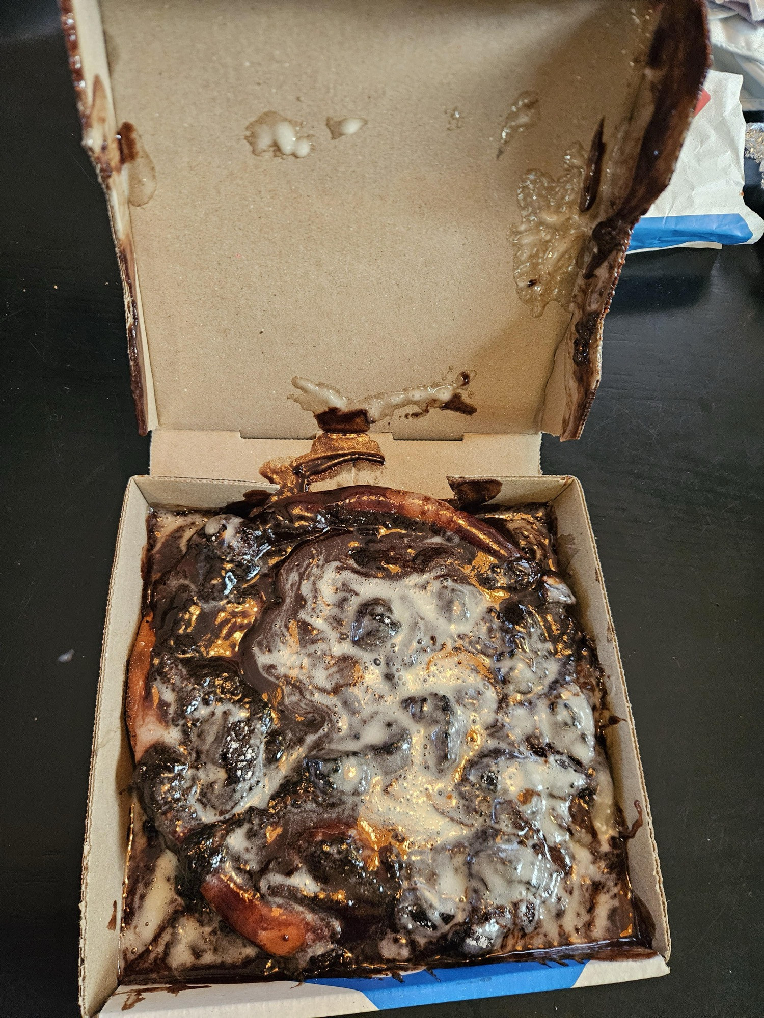 It is a pizza. The description said it was a desert pizza.

I feel like even if it was that this is an egregious lie