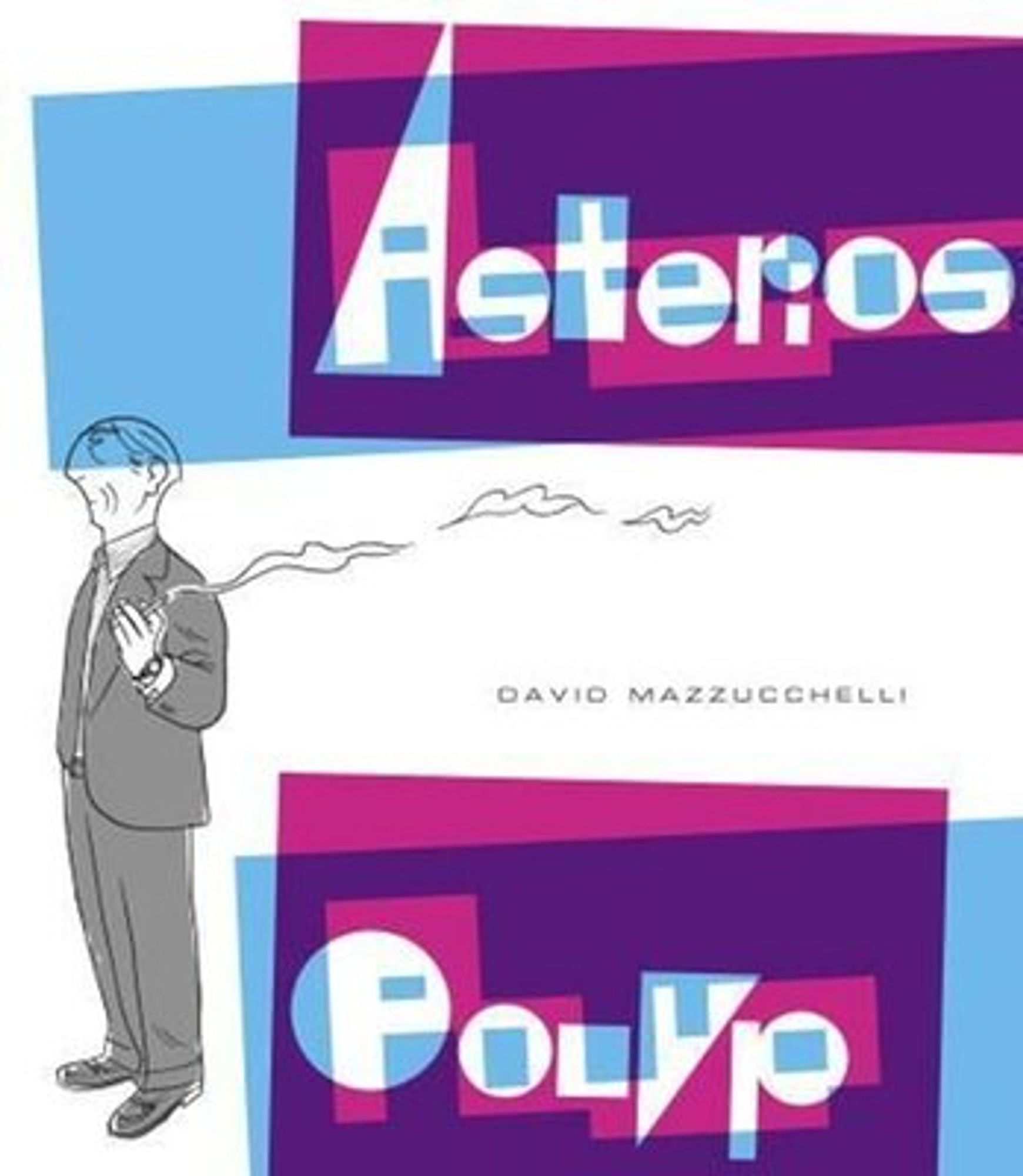 Illustration. Cover of the graphic novel 'Asterios Polyp', by David Mazzuchelli.