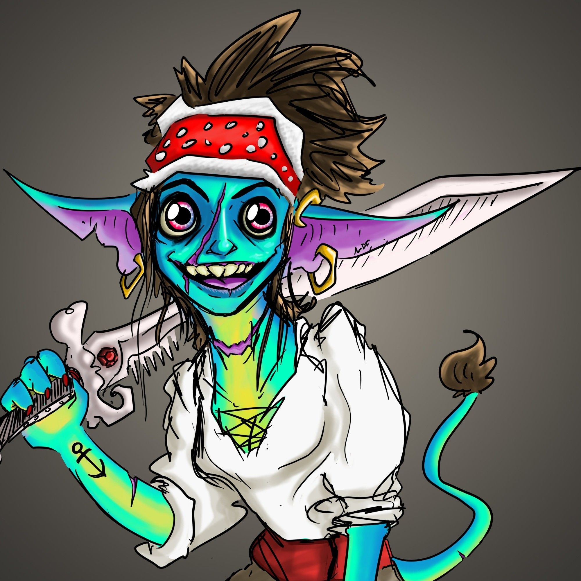 A pirate gobline