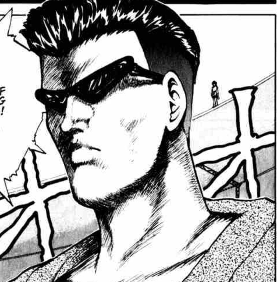 Toguro from the Yu Yu Hakusho manga
