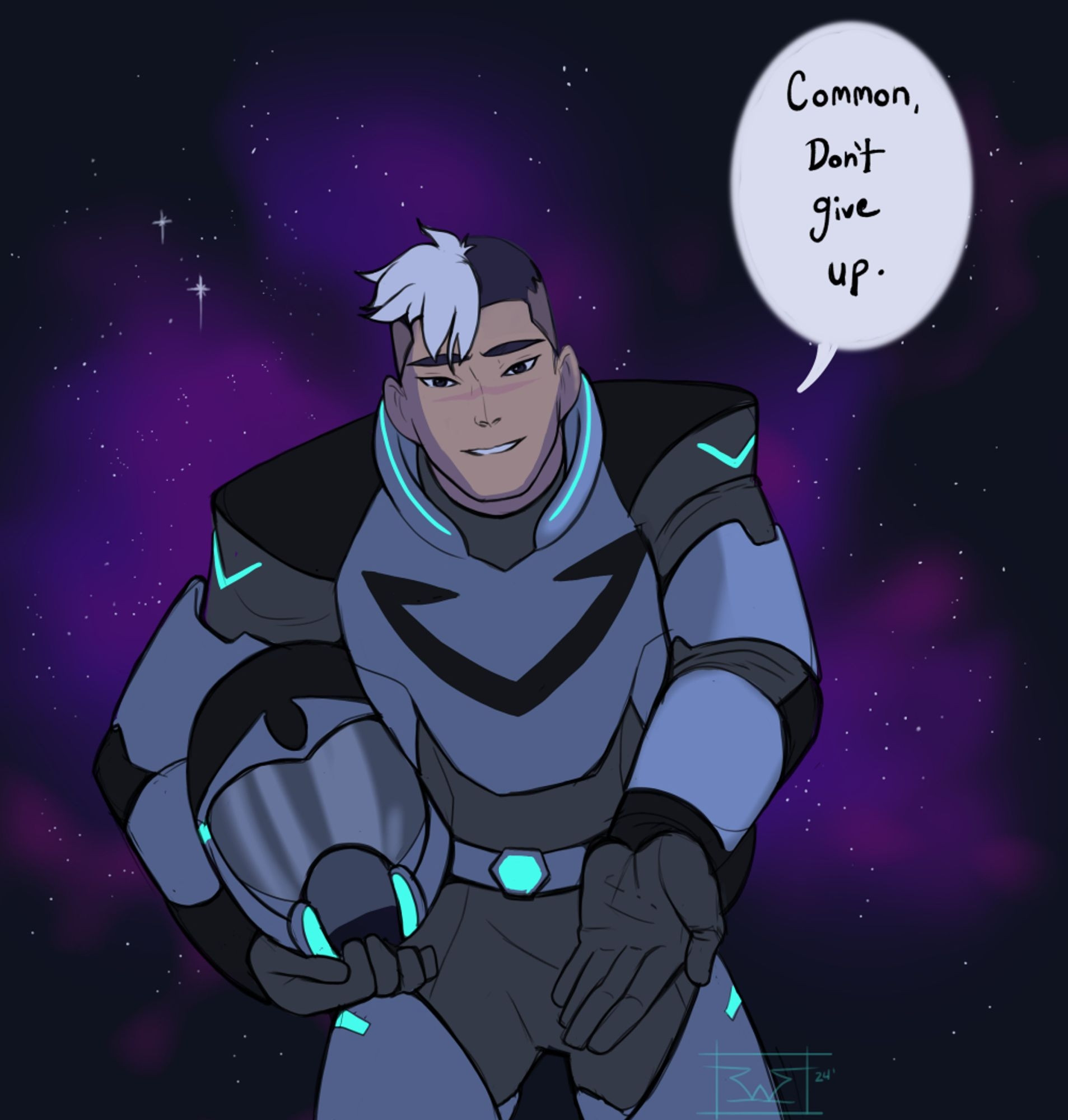 Space Dad believes in you, man. Take his hand