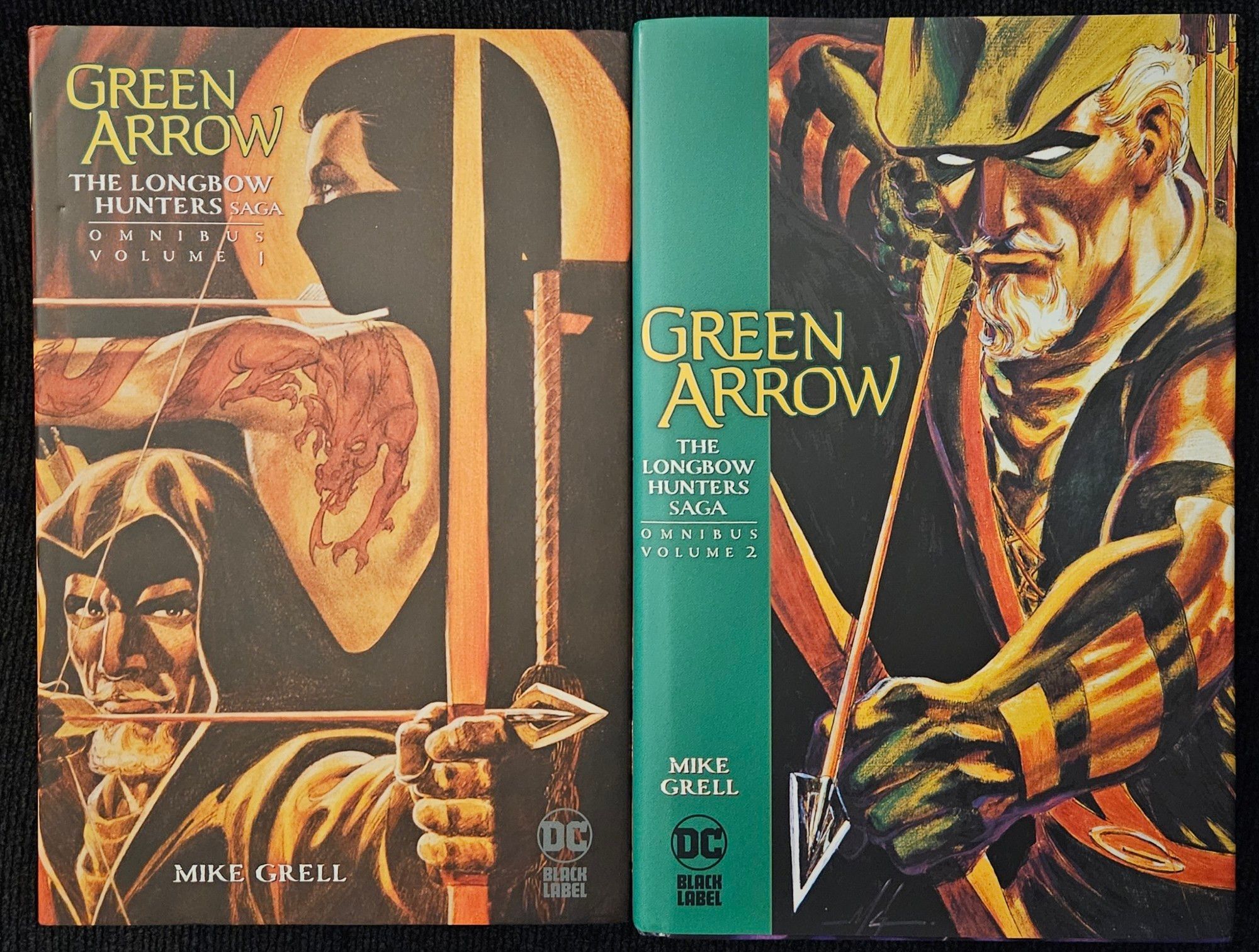 Green Arrow by Mike Grell in omnibus form.