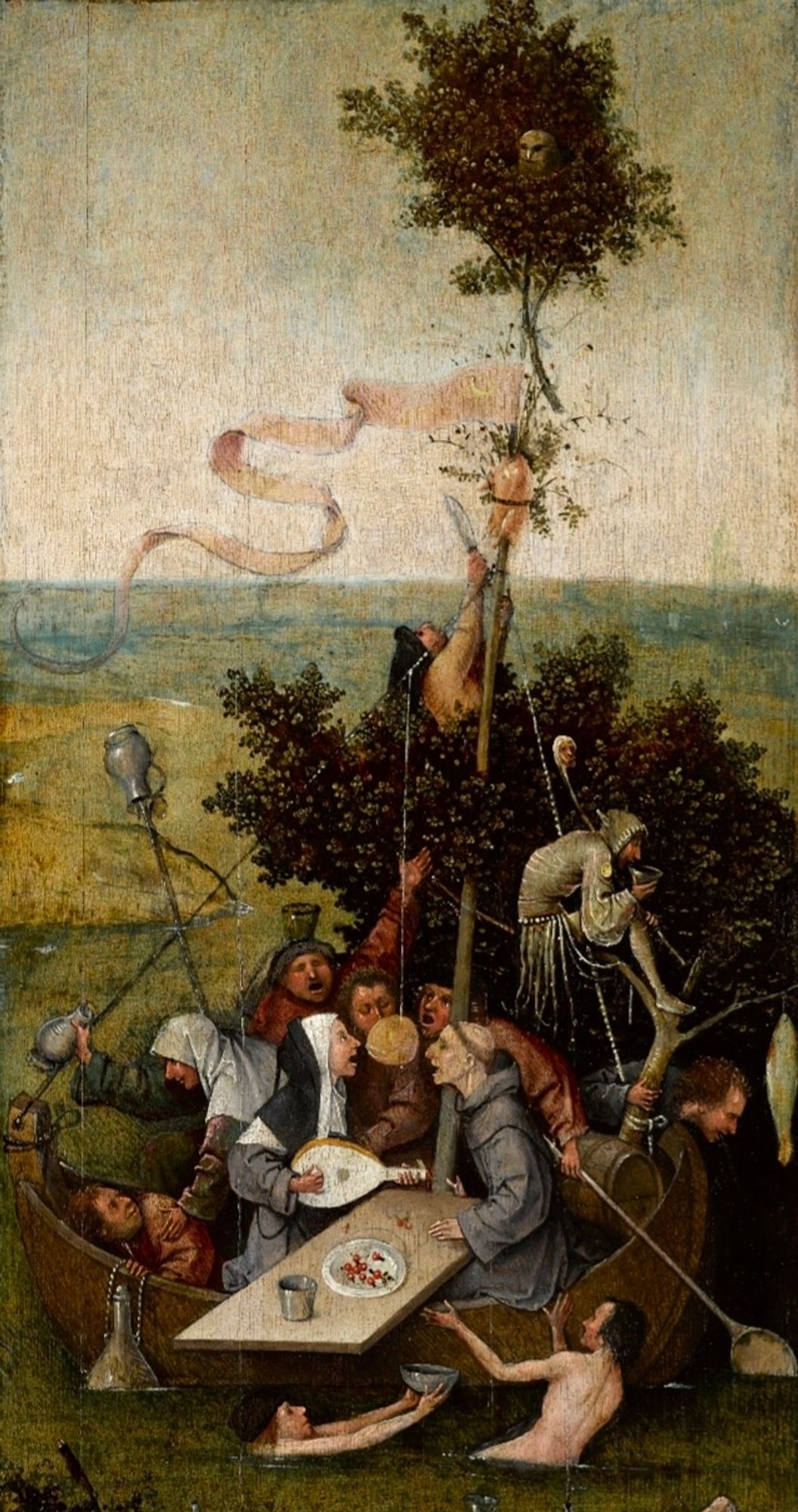 Ship of Fools painting by Hieronymus Bosch