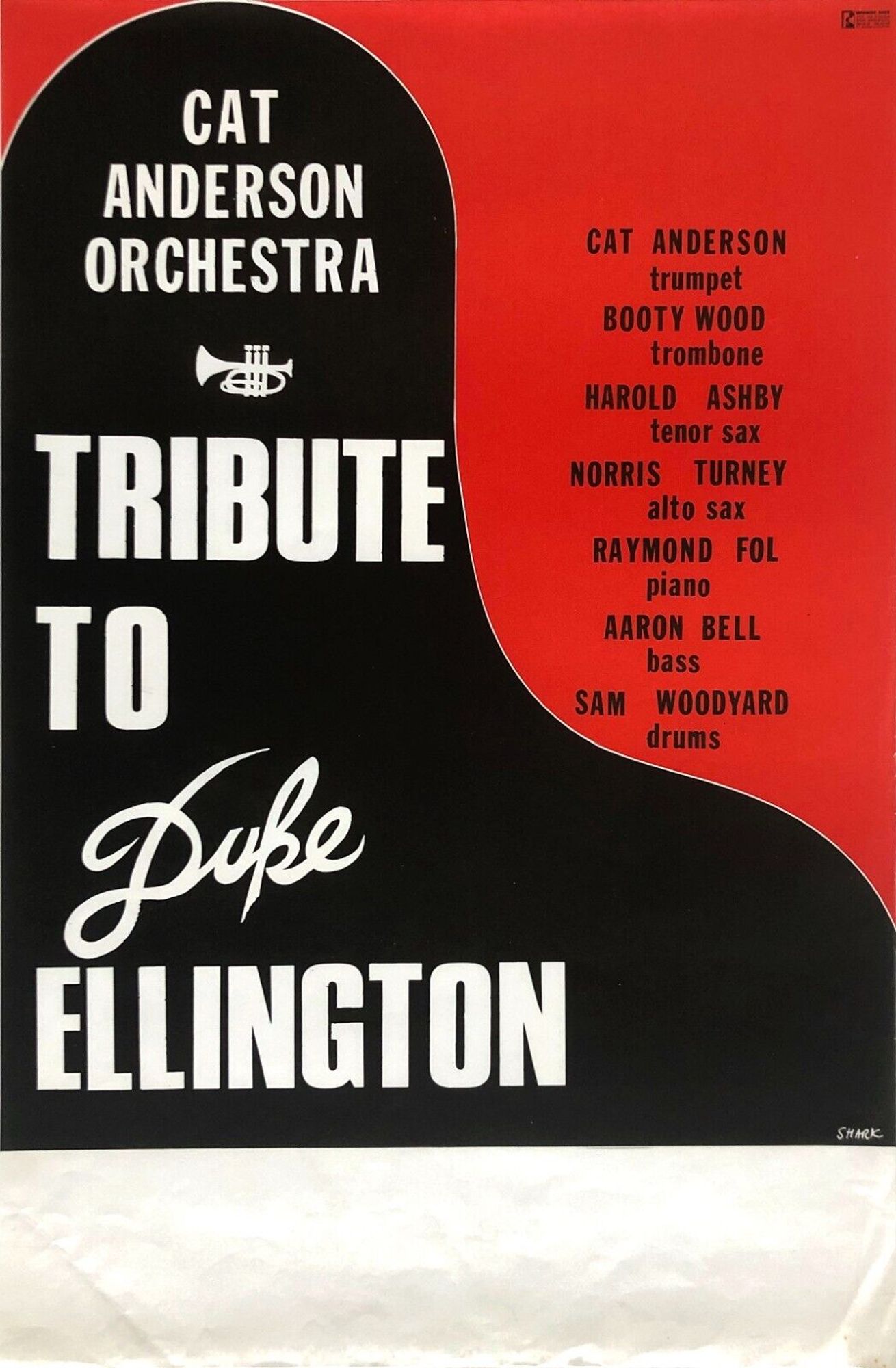 1978 - Cat Anderson Orchestra (Tribute to Duke Ellington) - tournée en France