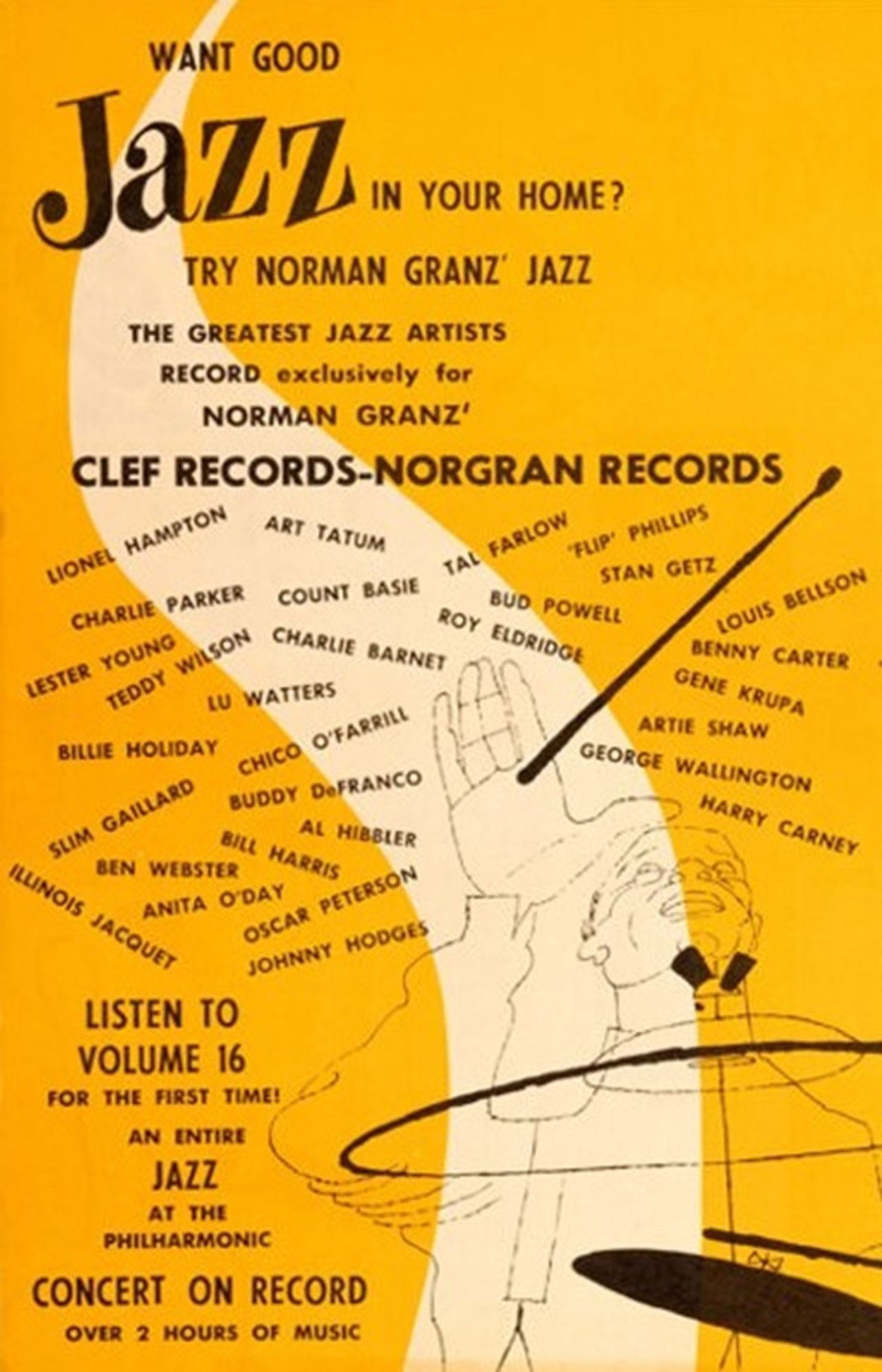 Want good Jazz in your home ?
1965 - JATP - Clef Records / Norgran Records