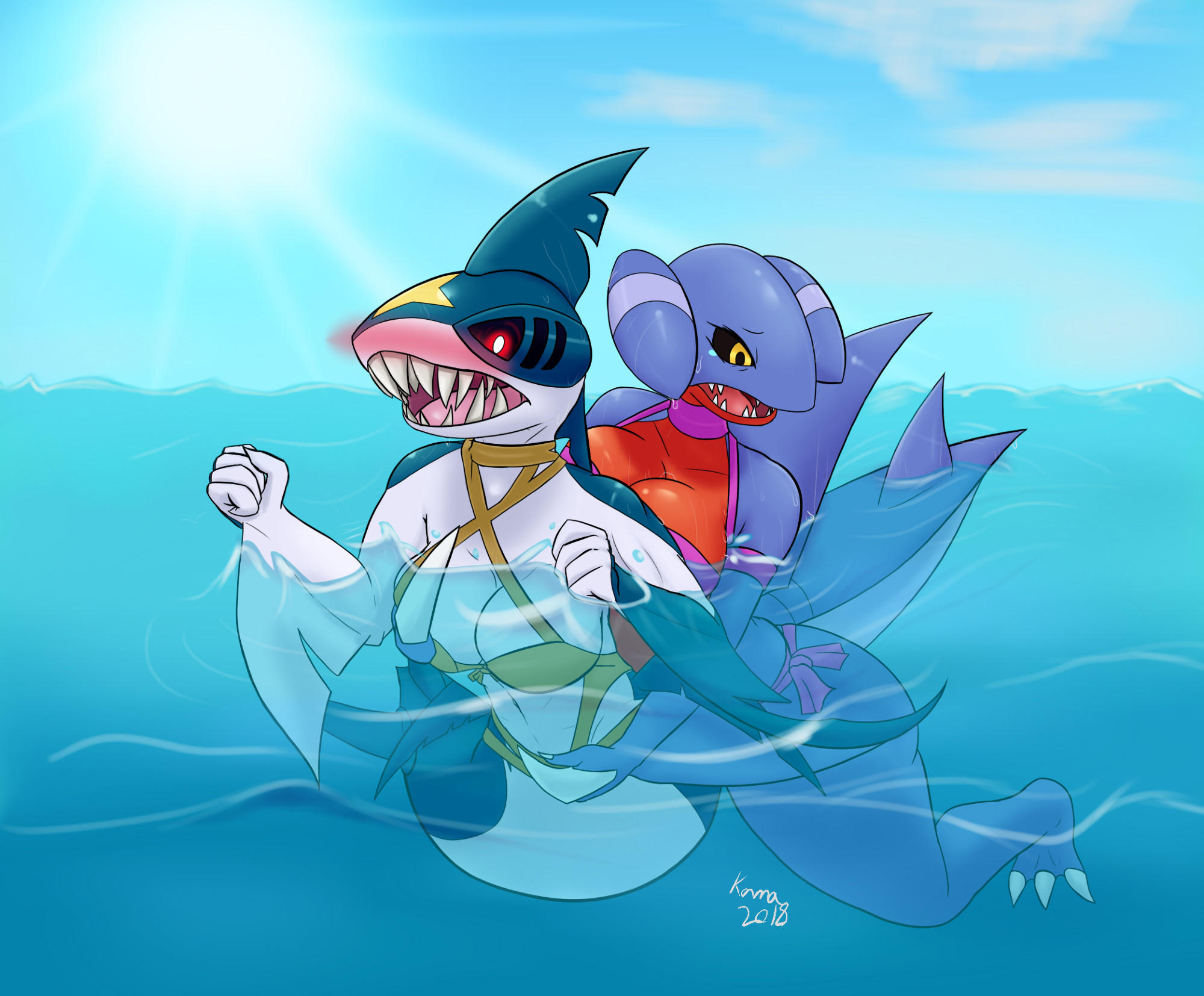 Sharpedo x Gabite