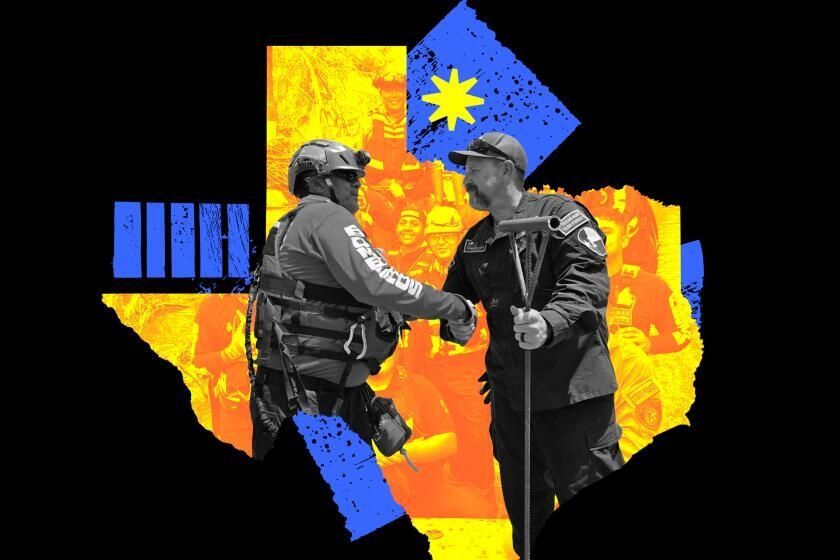 Firefighter volunteers from Mexico crossed border to help Texas flood victims: 'This was a mission to come and help our brothers' - NewsBreak