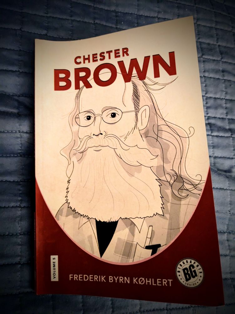 New book fawning over Chester Brown
