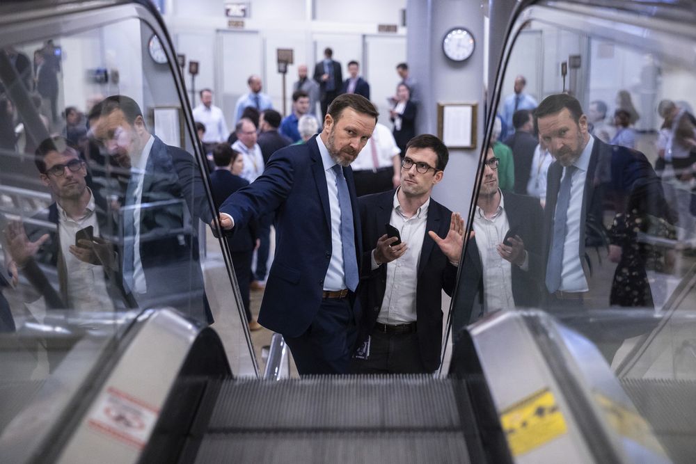 The politically ambitious Connecticut Democrat is walking away from bipartisan government funding negotiations as his party clamors for a seat at the table.