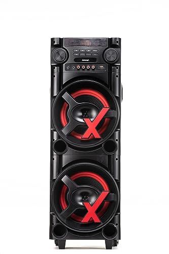 🛒 Amvox Caixa de Som Amplificada ACA 1000 New X SFM - 1000W RMS, Bluetooth, Amplificador Digital, Equalizador, USB