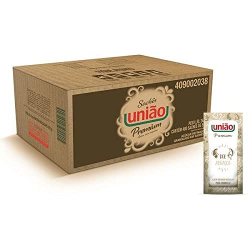🛒 Açúcar Refinado Premium Sachê 5g c/400 - União
