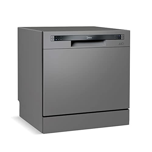 🛒 Lava Louças 8 Serviços Prata 127V Midea