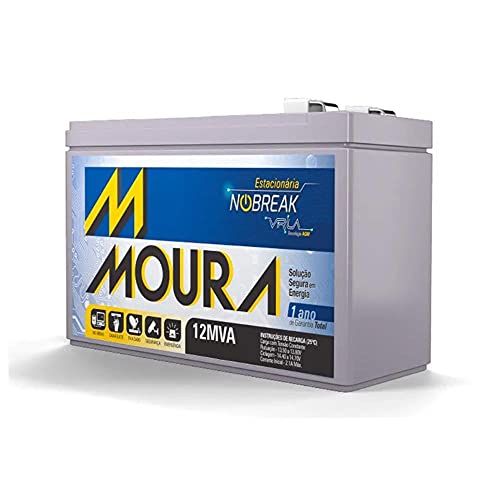 🛒 Bateria Moura Centrium ENERGY 12MVA-9 Estacionaria Nobreak 12V 9AH