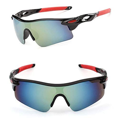 🛒 Óculos De Ciclismo Esportivo Espelhado Proteção Uv 400 Bike