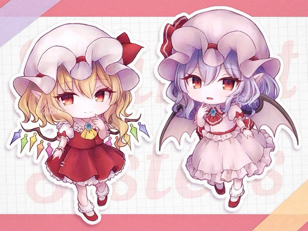 東方紅魔郷より
レミリア・スカーレット
フランドール・スカーレット