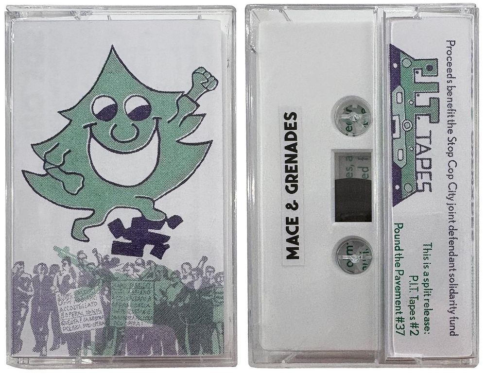 Mace and grenades cassette 