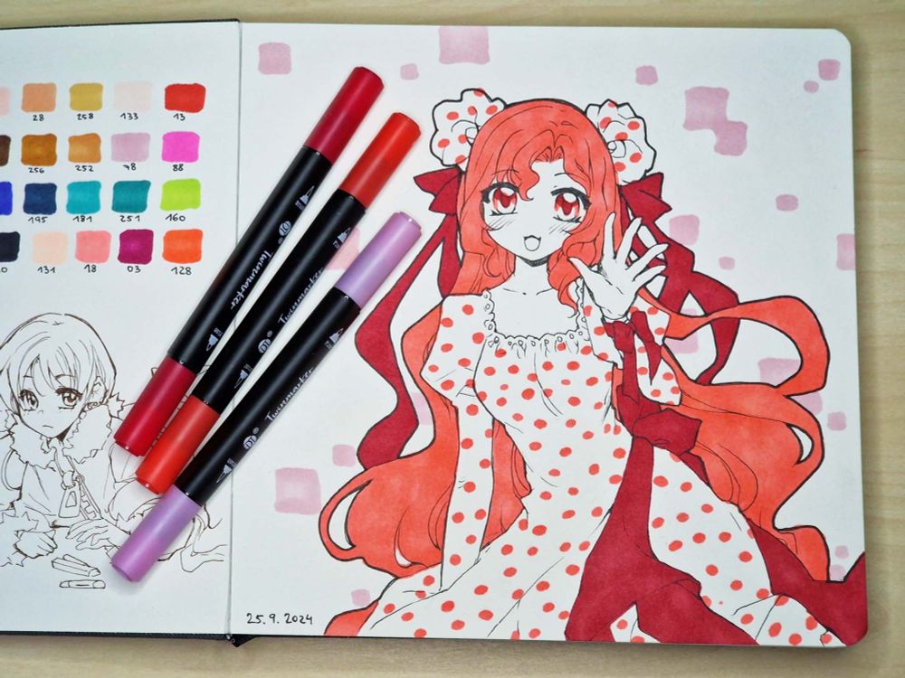 Sketchbook Fever - Manga Drawing with Twin Markers