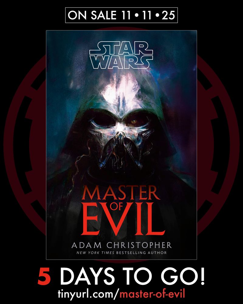 Star Wars - Master of Evil - 5 days to go!