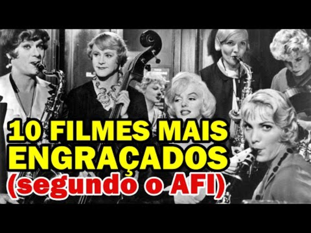 CONCORDA? OS 10 FILMES AMERICANOS MAIS ENGRAÇADOS DE TODOS OS TEMPOS (pelo American Film Institute)