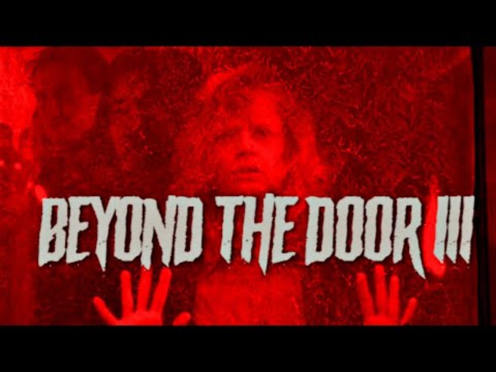 Um trem possuído pelo demônio! "Beyond the door III", 1989