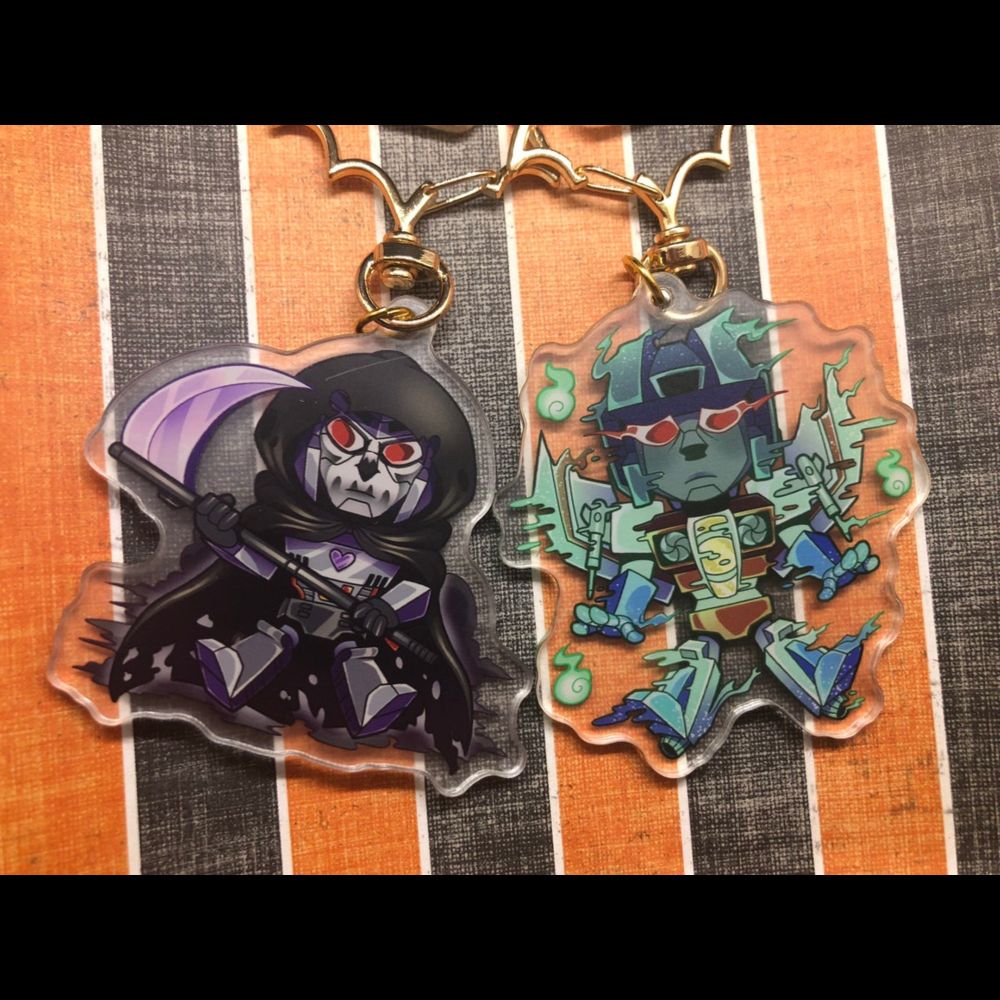 Halloween Transformers Keychains - Etsy