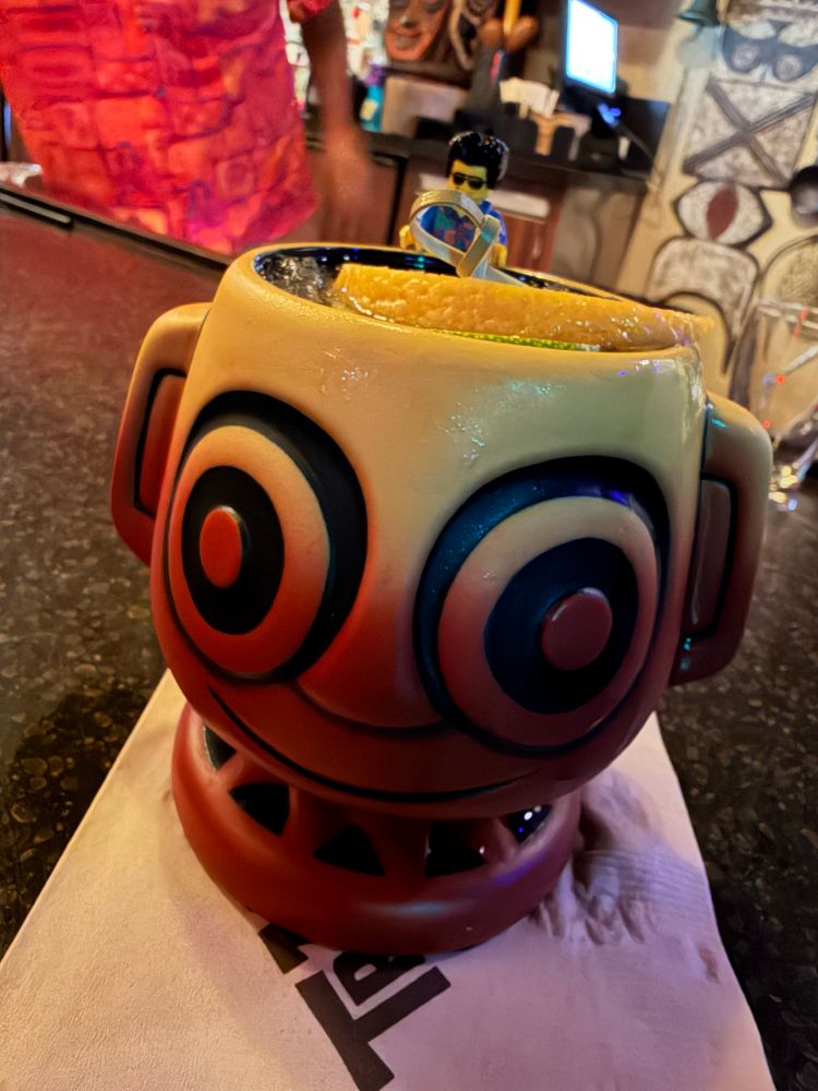 Mai Tai in a tiki mug