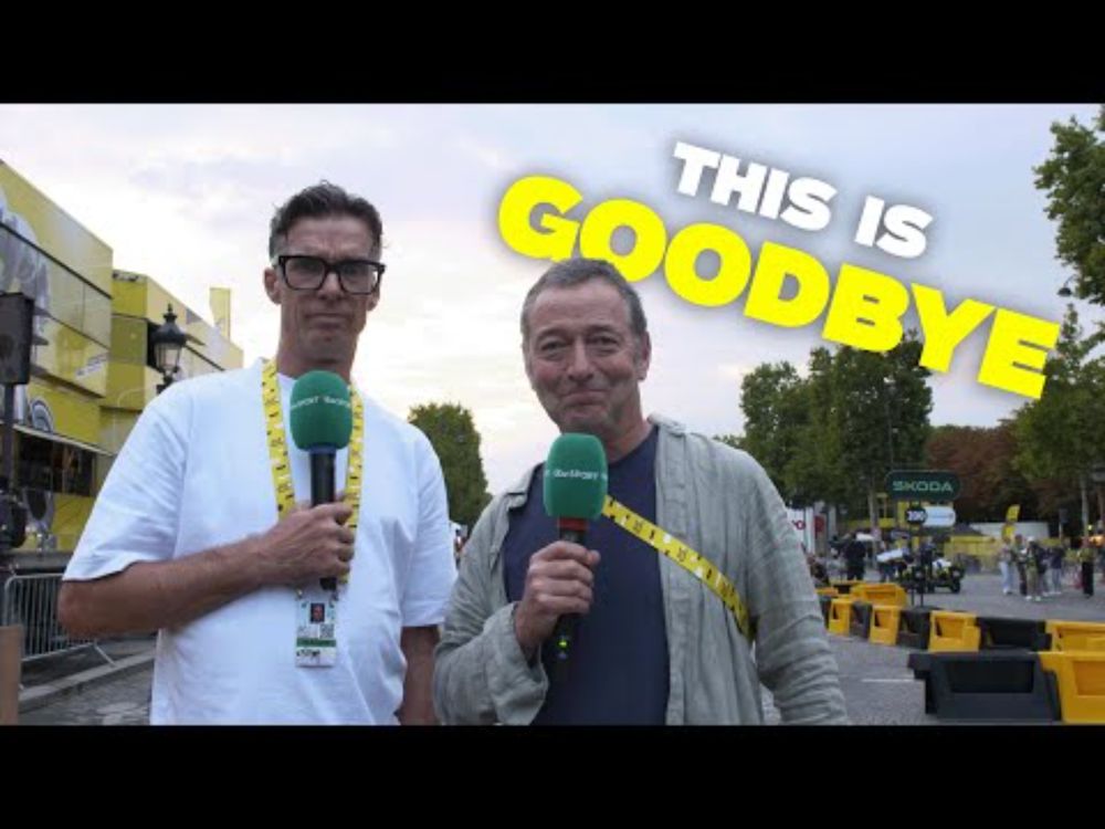 GOODBYE from ITV Cycling | Today at the Tour | Stage 21 | Tour de France