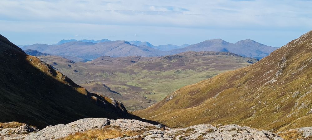 The Cuillins on Skye in the distance
