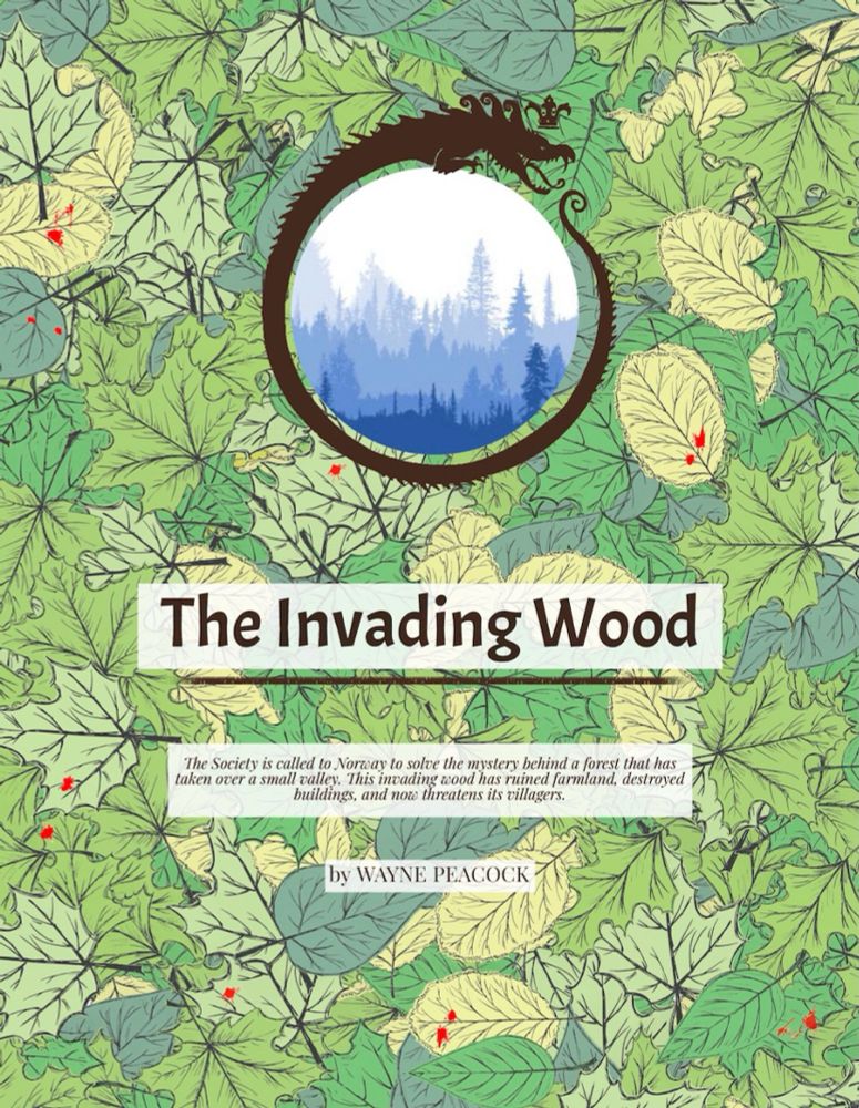 The Invading Wood - A Vaesen Mystery - Free League Publishing | Kismet Games | Free League Work Shop | DriveThruRPG