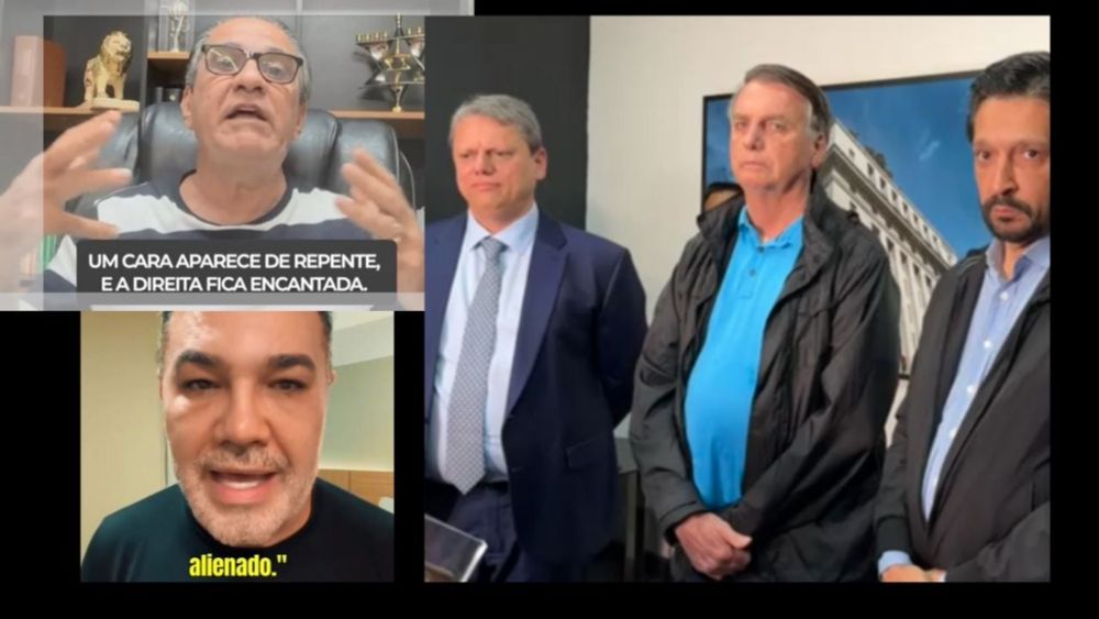 Tarcísio apela a Bolsonaro por apoio a Nunes em meio à debandada de aliados pró Marçal