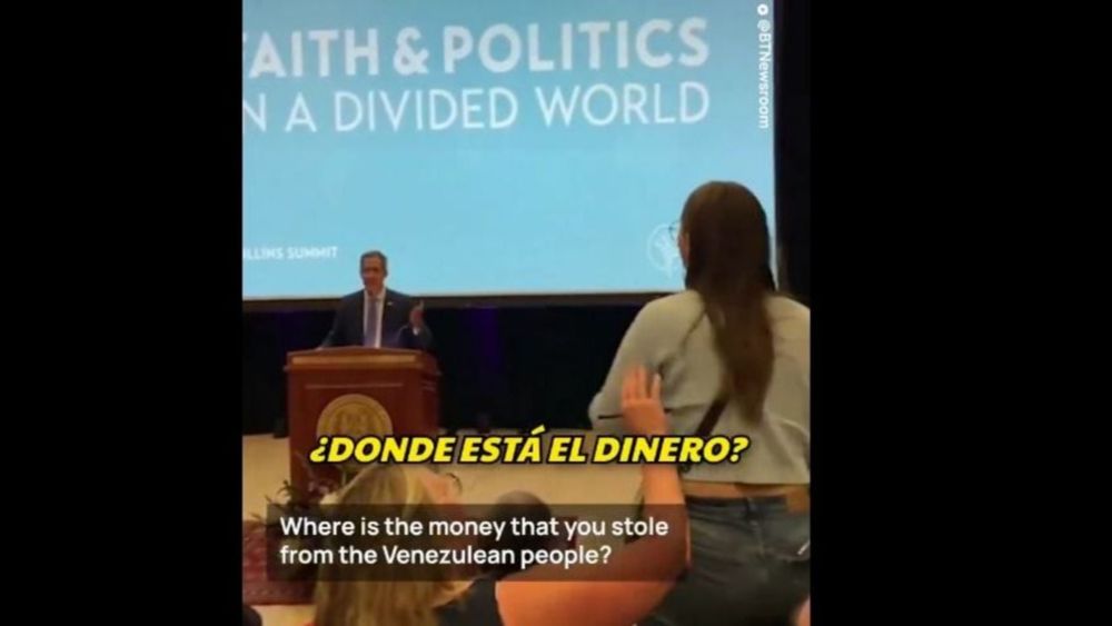 VÍDEO: Autoproclamado Guaidó leva esculacho histórico de venezuelana nos EUA