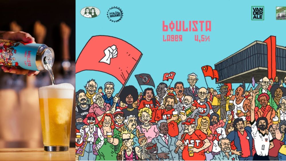 Boulista Lager, a cerveja em apoio à candidatura de Guilherme Boulos