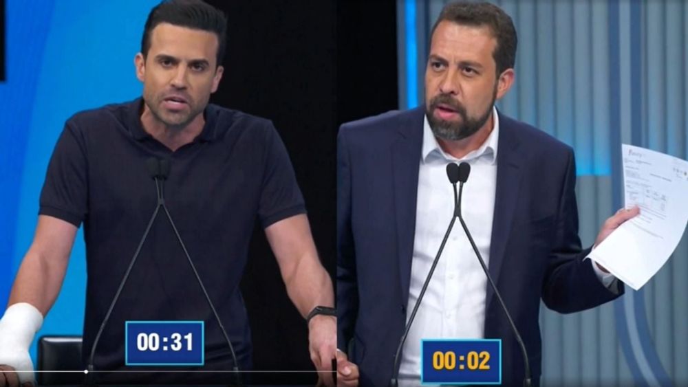 Exame toxicológico: Boulos explica por que fez e desafiou Marçal no debate; veja vídeo